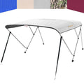 3 Bow Waterproof Boat Canopy with Rear Support J764