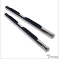 Oval Polished Stainless Steel Side Step Nerf Bars Rail Running Boards L2863