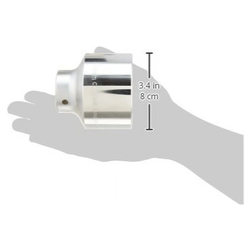 60 mm 12-Point Chrome Vanadium Steel Socket D419