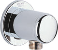 Relexa Shower Wall Union, 0.5-Inch Threaded Connection, Starlight Chrome, Pack of 2 E443