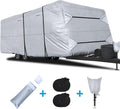Rip-Stop RV Cover Waterproof Camper Cover with Gutter Covers F2317