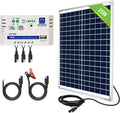 25W 12V Waterproof Solar Panel with SAE Connector Cable and 10A Charge Controller T21674