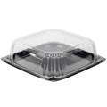 14x22 Square Disposable Deli Platter with High Dome Lid, 25/Case F5987