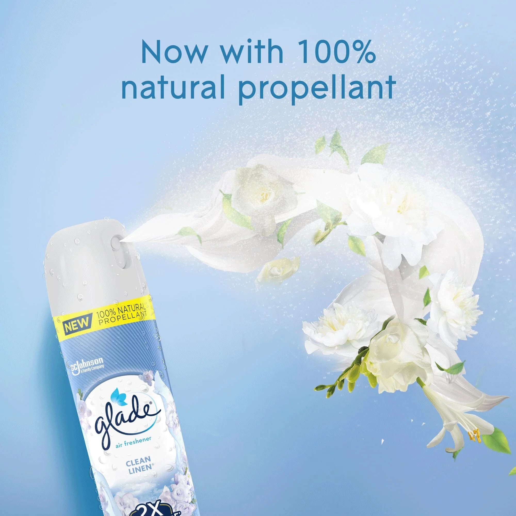 8.3 Oz Clean Linen Room Air Freshener Spray (Pack of 20) A273605