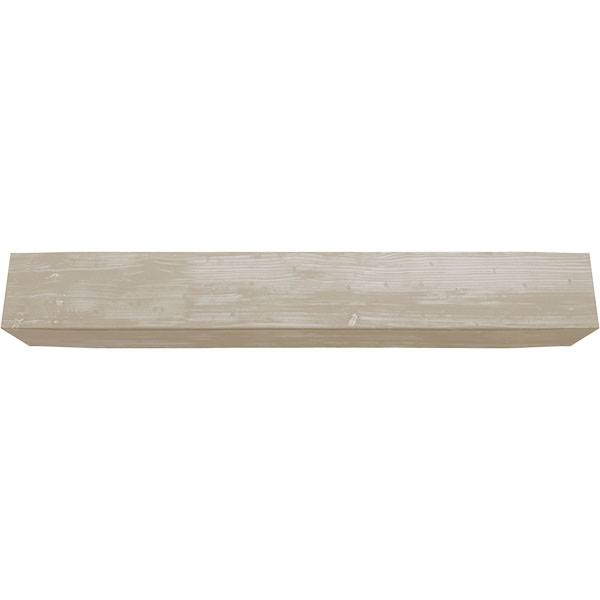 White 3-Sided Faux Wood Ceiling Beam L366635