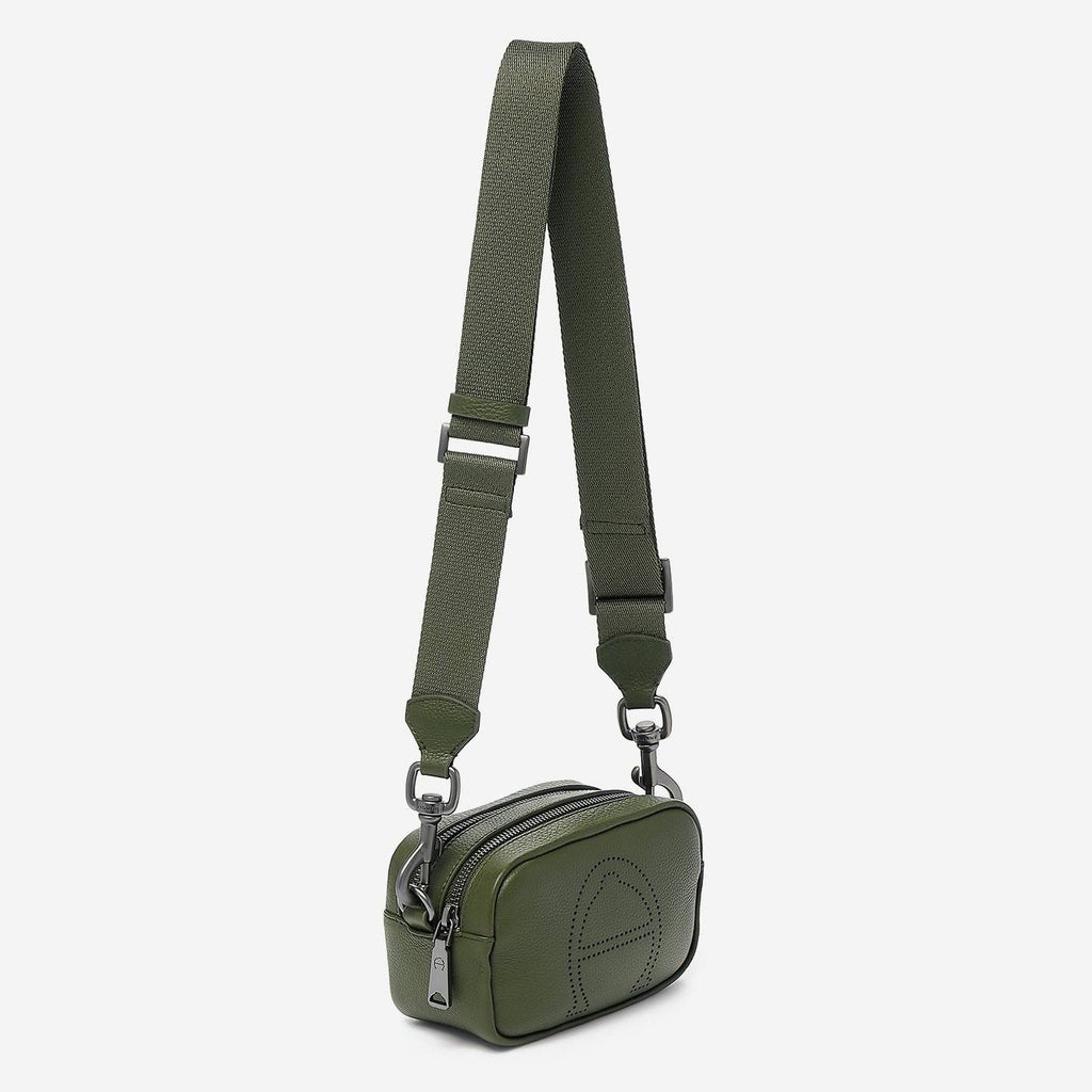 Army Green Mini Camera Crossbody W864488