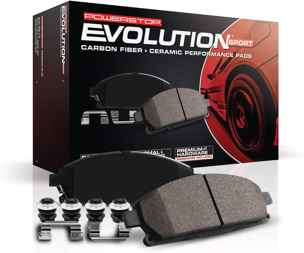 Rear Carbon-Fiber Ceramic Brake Pads, Grey K3075