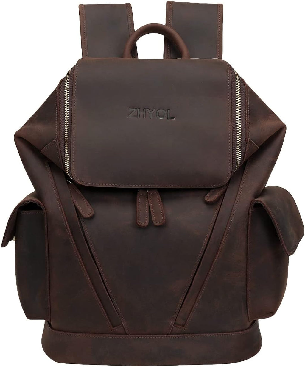 Genuine Leather Laptop Backpack I27023