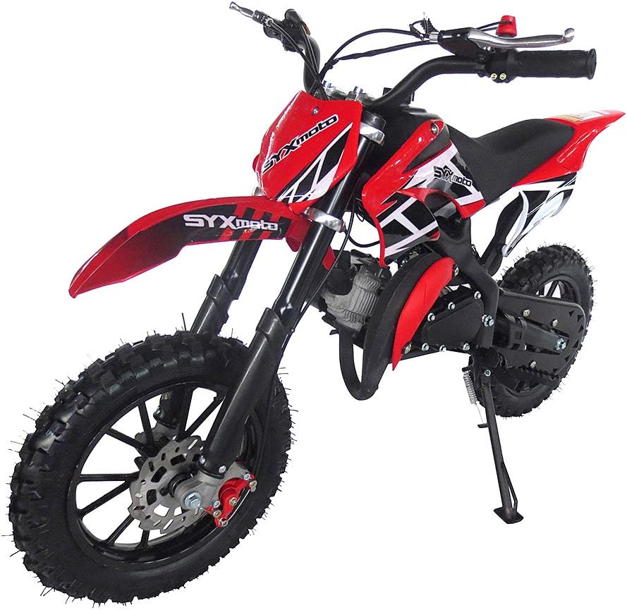 Kids Dirt Bike 50cc Gas Power Mini Dirt Bike Pit Bike Fully Automatic Transmission V814