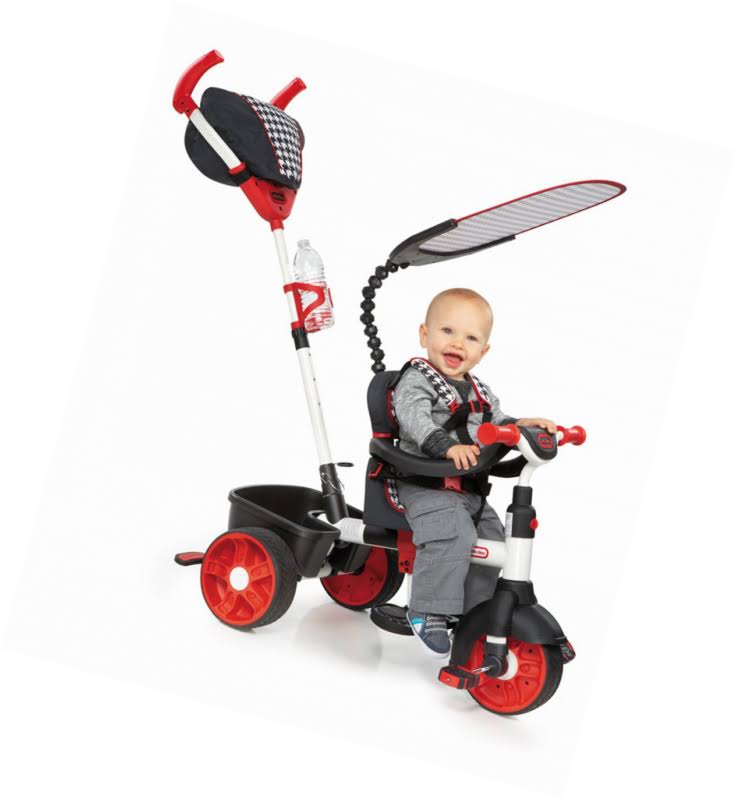 Red/White 4-in-1 Trike Ride On T642933