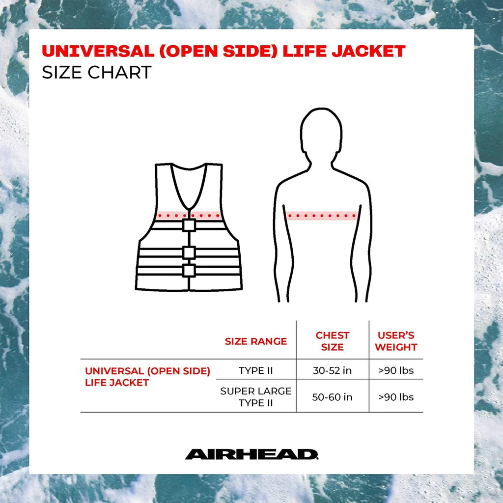 XL Orange Adult Paddle Life Jacket N326408