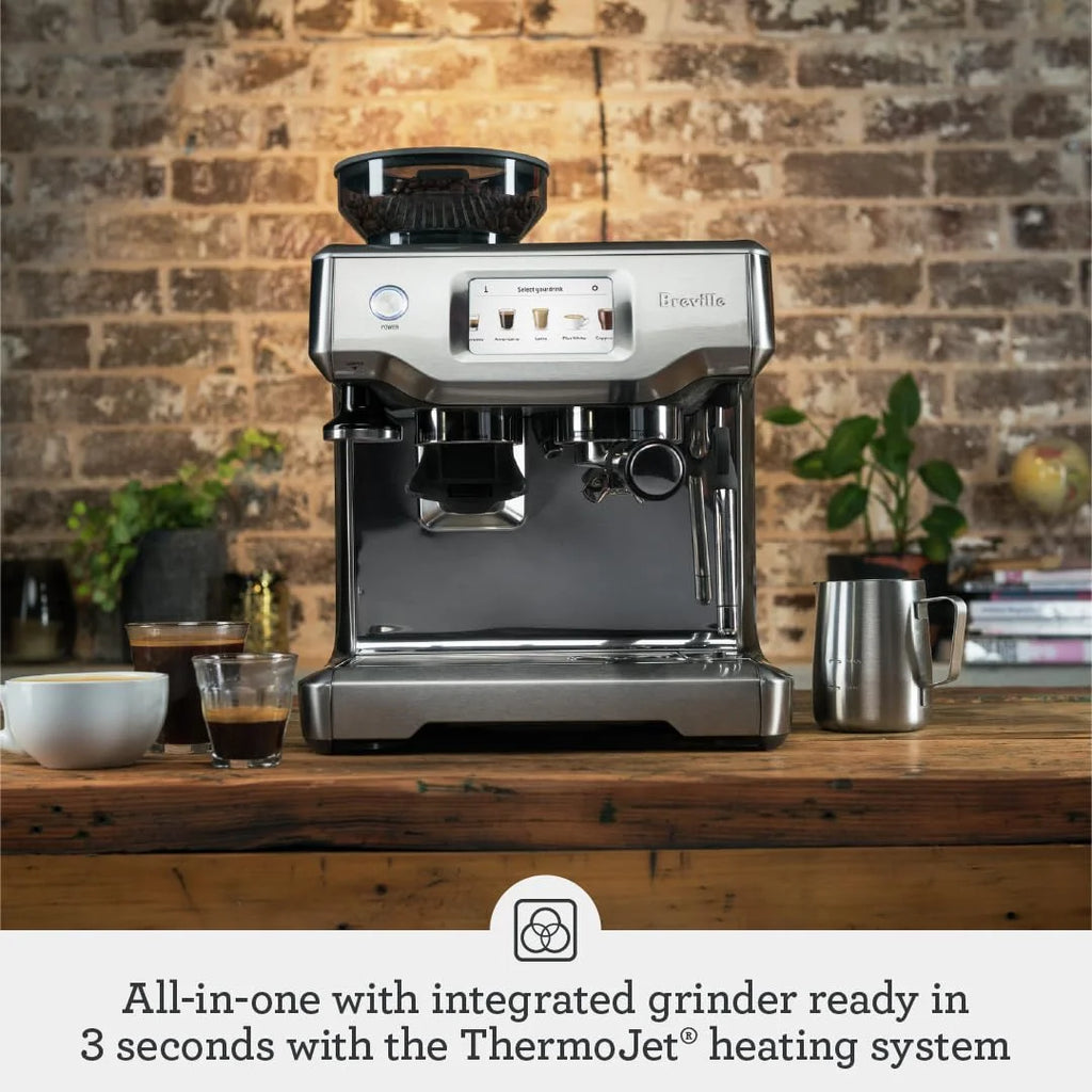 Brushed Stainless Steel Espresso Machine S42448