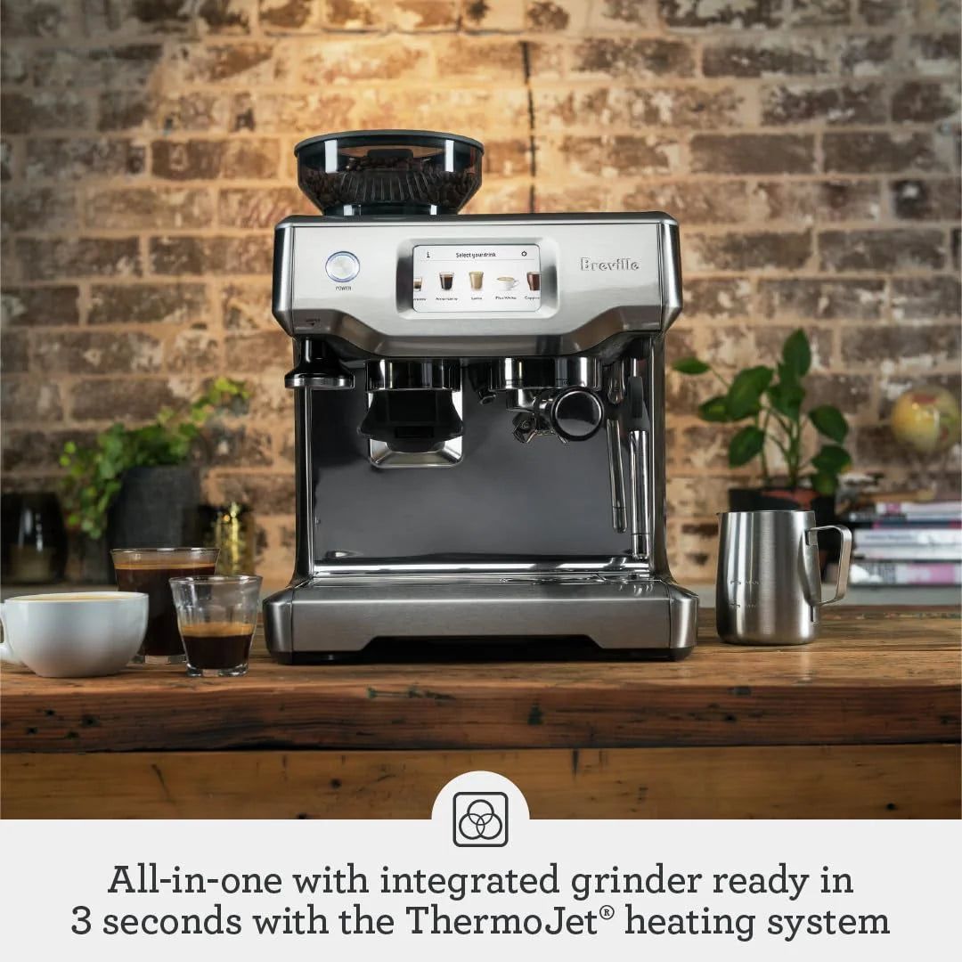 Brushed Stainless Steel Espresso Machine S42448