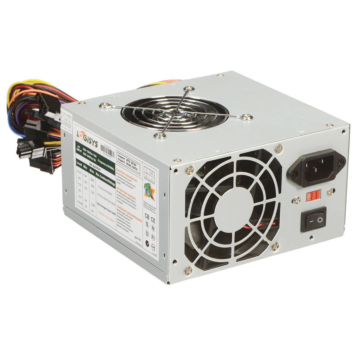 480W 20+4-pin Dual-Fan ATX Power Supply G5127
