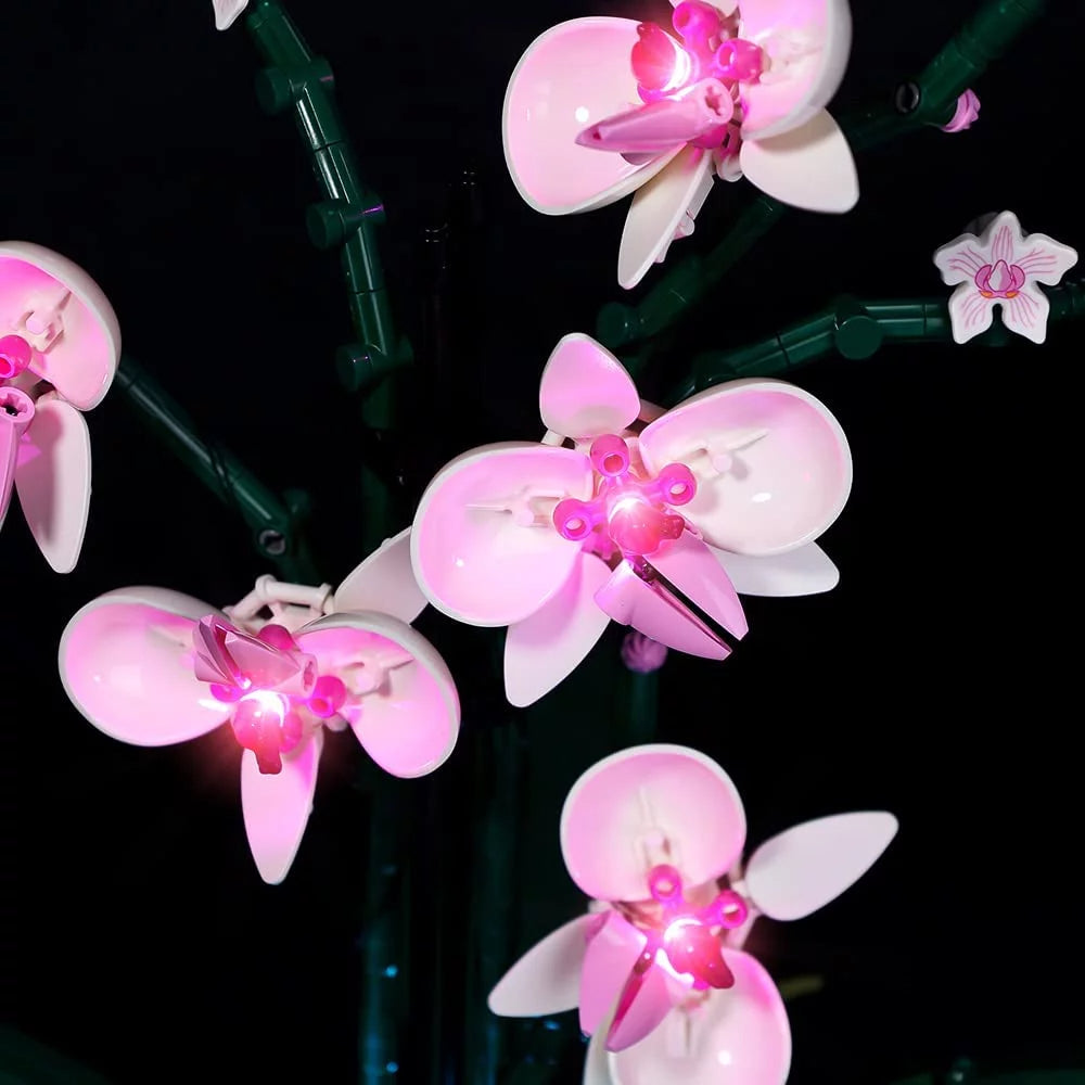 LED Lighting Kit for Lego Orchid 10311 Plant Model Building Set K4572