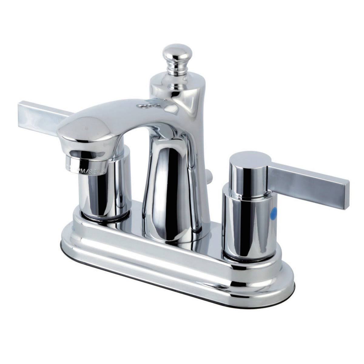 4x22 Centerset Brushed Nickel Bathroom Faucet C5511