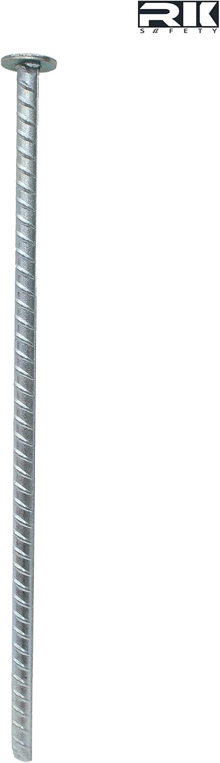 Modular Rubber 6ft Speed Bump Hump with 4 Steel Spikes J6583