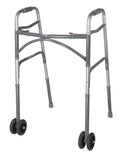 Bariatric Aluminum Adult 2-Button Folding Walker L387114