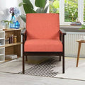 Orange Fabric Armchair P1945