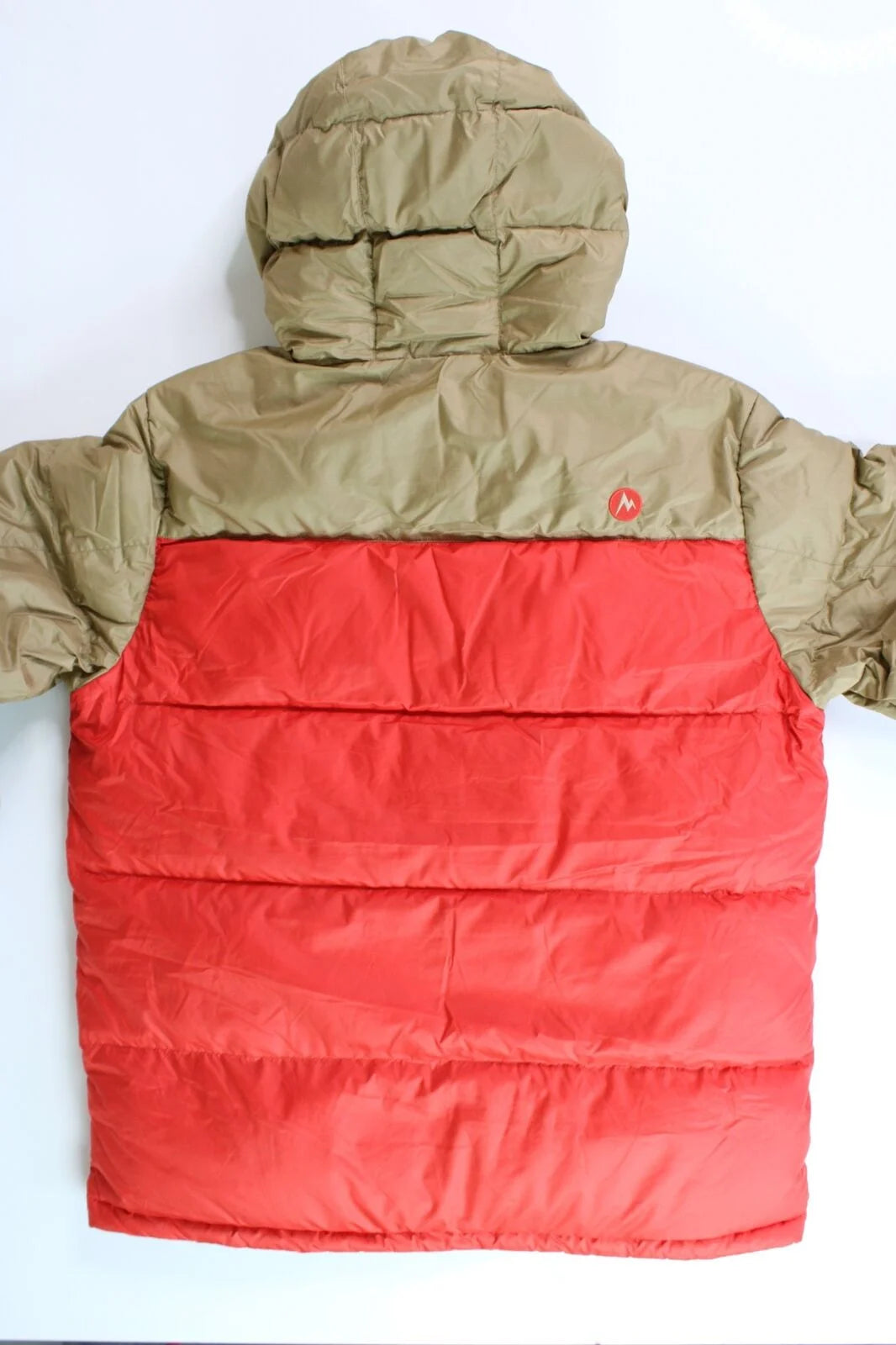 Men's Down Puffer Jacket XXL Shetland Tan Orange K85793