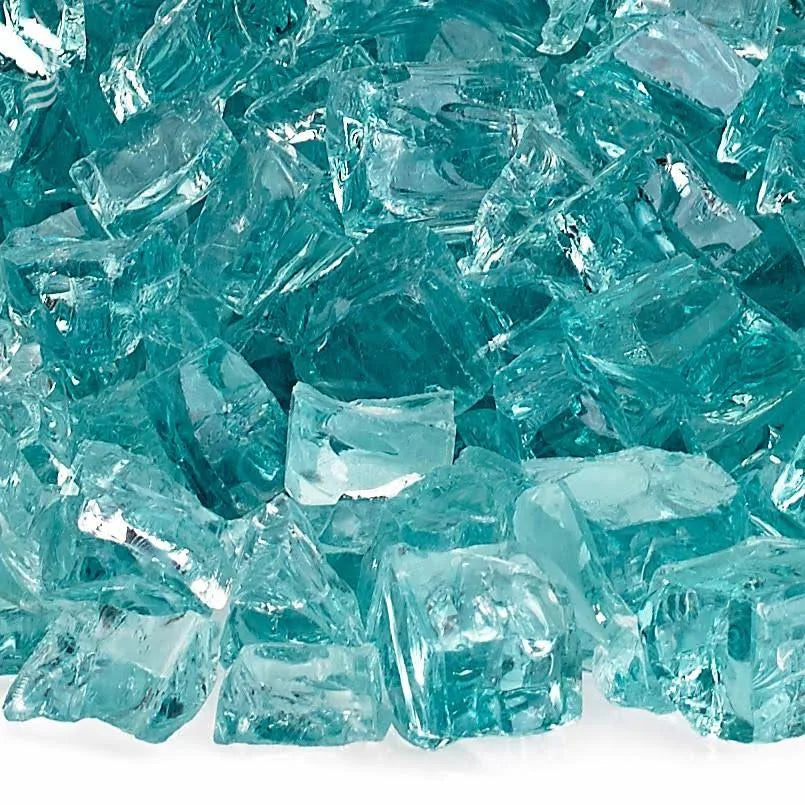 1/2x22 Clear Fire Glass (10 lb Bag) C848