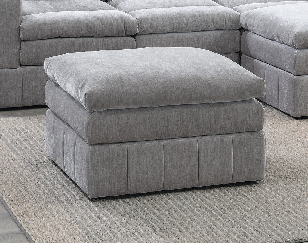 5Pc Modular Sectional Set with Ottoman V822