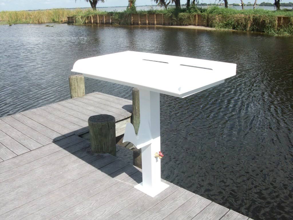 Fish Cleaning Fillet Pedestal Table O991082