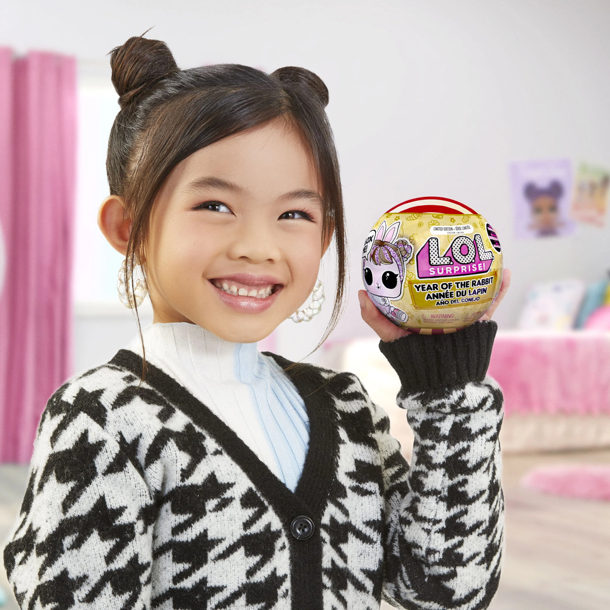 LOL Surprise Year of the Rabbit Doll with Collectible Doll, 7 Surprises, Accessories, Pet R22878