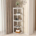 White Corner Bookcase I127
