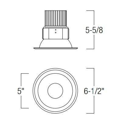 5-in Lighting Reflector V510968