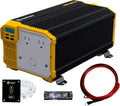 3000 Watts Power Inverter 12V to 110V Modified Sine Wave Dual AC Outlets H67642
