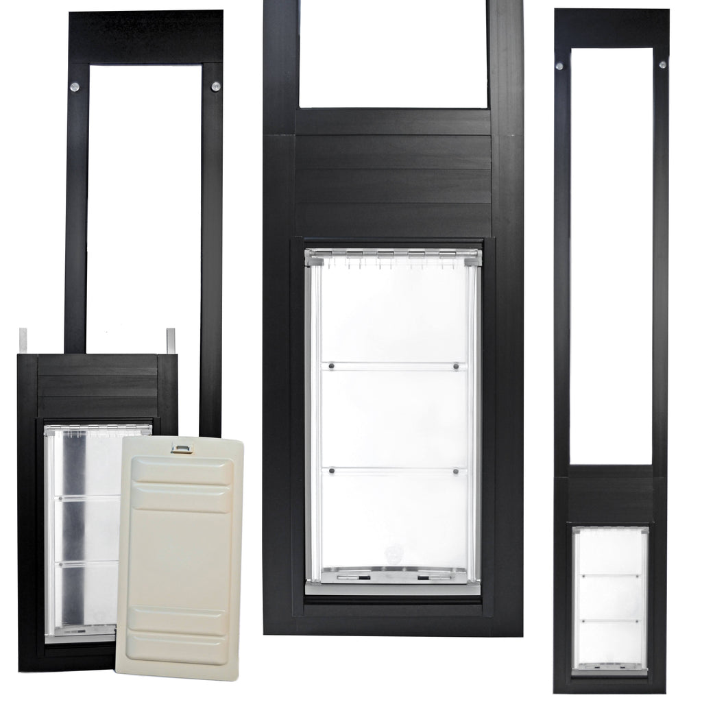 Bronze Frame Extra Large Pet Door Thermo Panel F8283