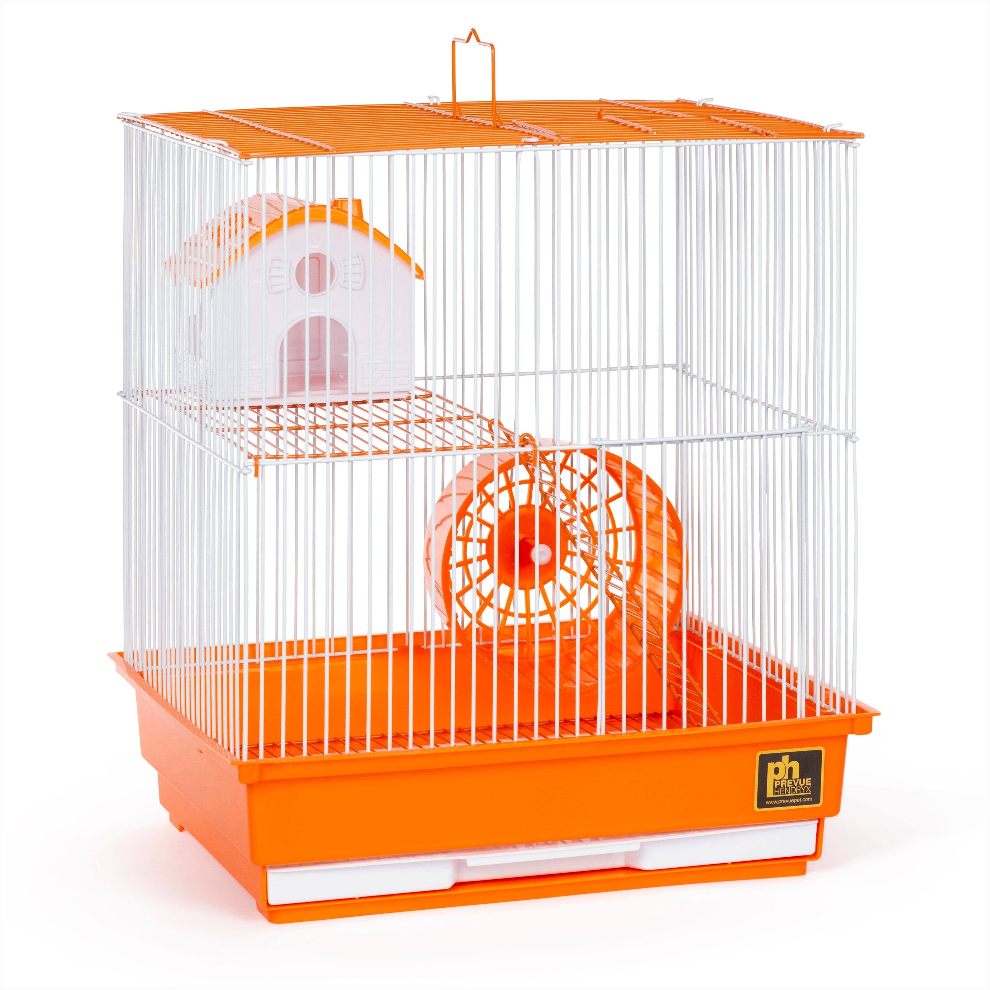 Two Story Hamster Cage Orange K78879