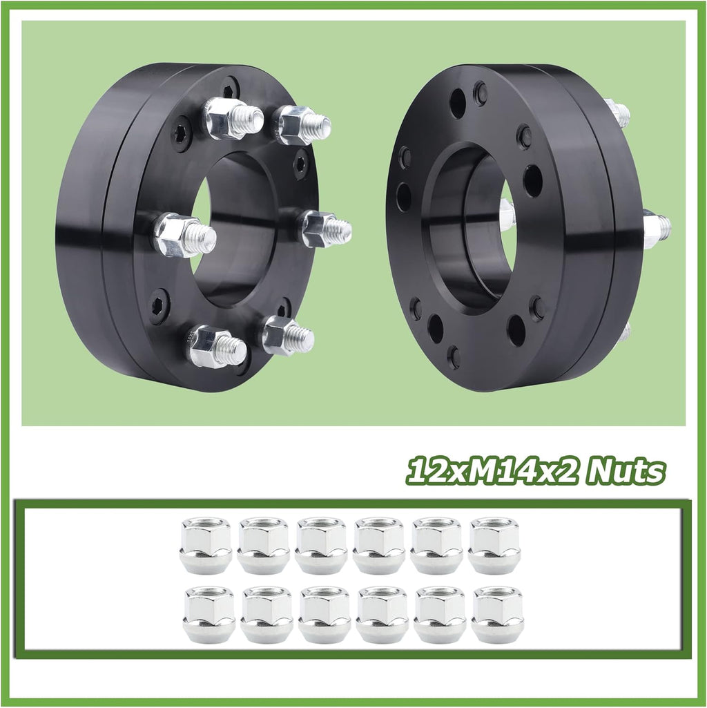 2 inch 5x135 to 6x135 Wheel Adapters with 87.1mm Hub Bore E953581