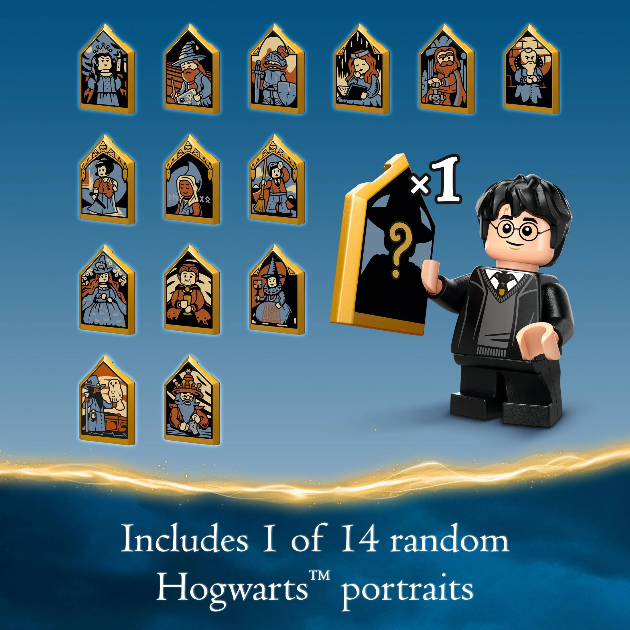 LEGO Harry Potter Hogwarts Castle Owlery Toy Playset with 3 Characters I87556