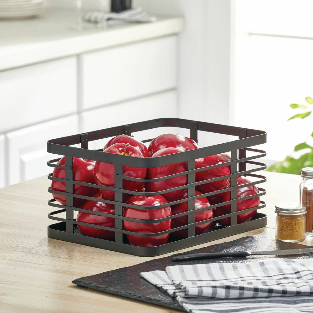 Metal Wire Food Organizer Storage Bin Basket M589875