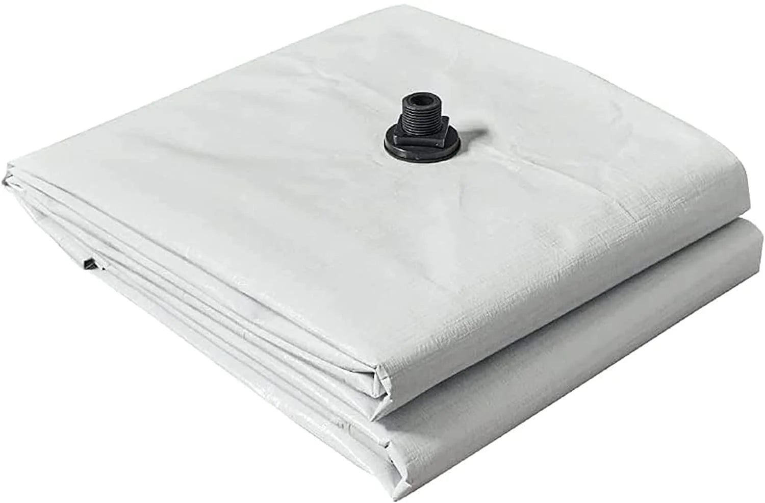 Roof Leak Diverter Kit, Waterproof Tarp, White (7'x7') G507147