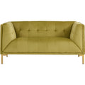 Olive Green Love Seat P8546