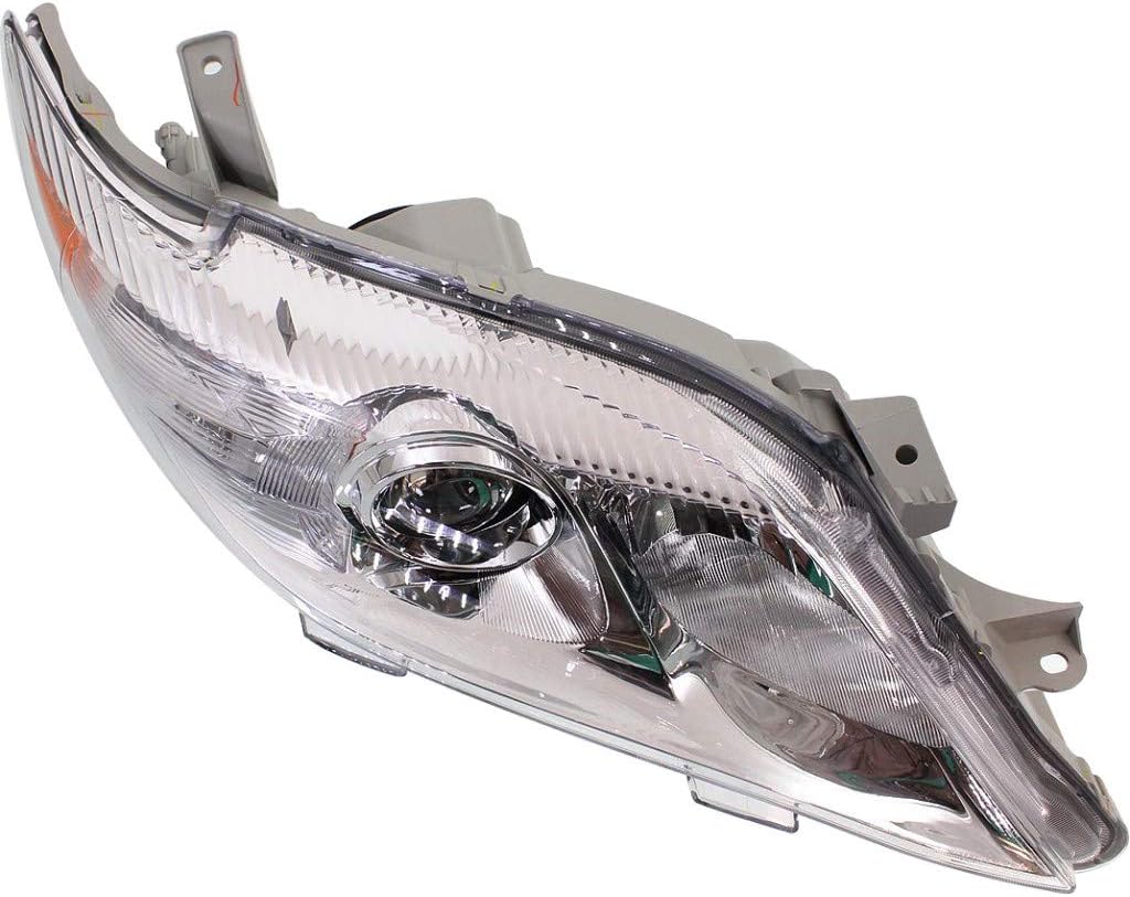 Passenger Side Headlight for Toyota Camry 2010 2011 Non SE Model H125580