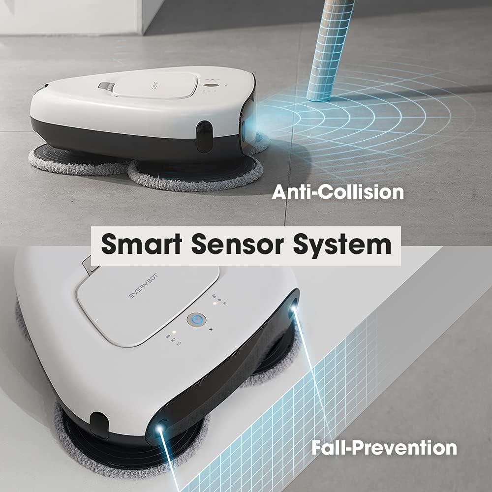 White Wet Mopping Robot L705