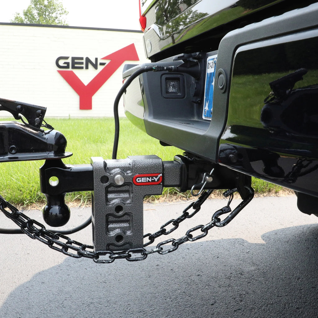 Adjustable 12.5" Drop Hitch with Dual-Ball for 2" Receiver W304
