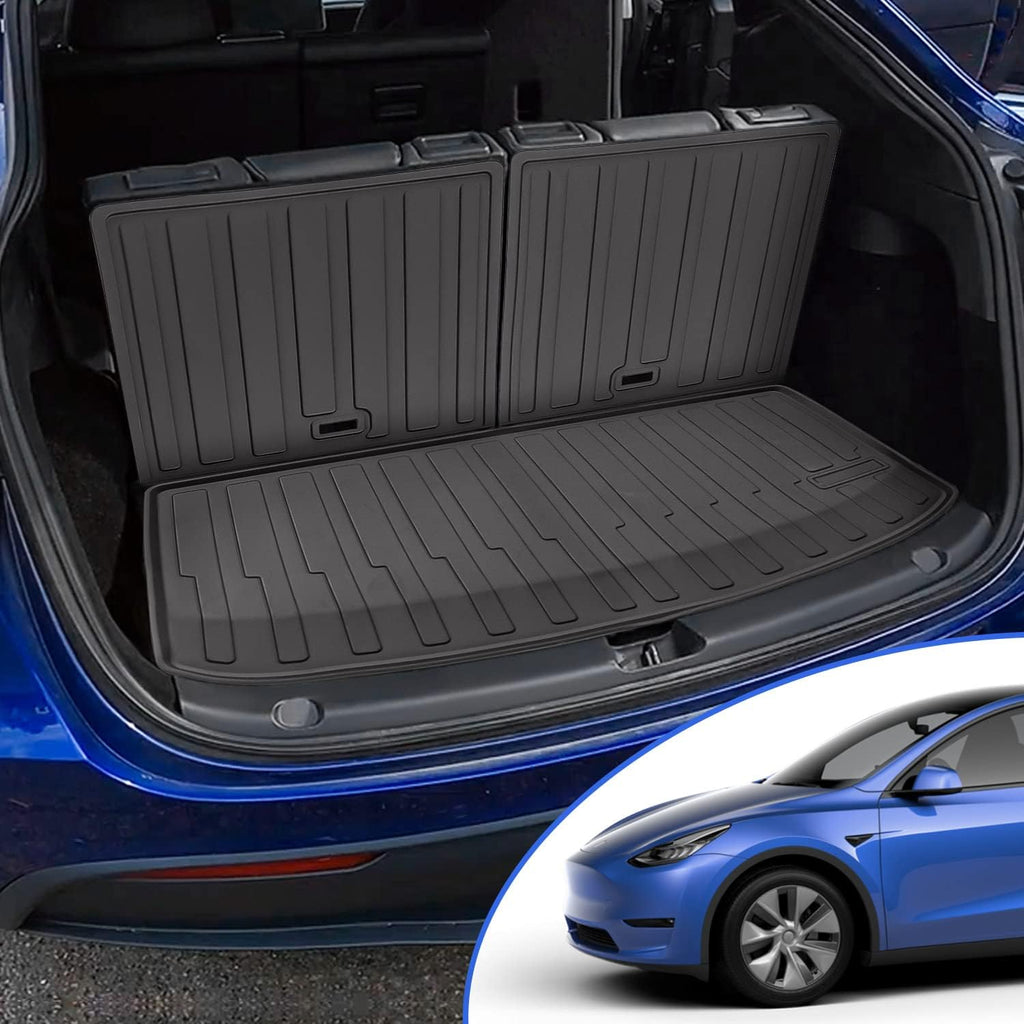 Trunk Mat Floor Mats Cargo Liner for Tesla Model Y 5-Seater H3158