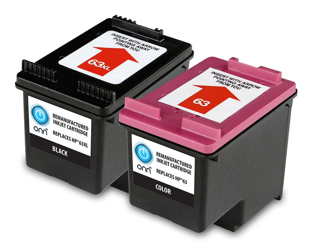 Remanufactured HP 63XL Black/63 Color Ink Cartridge T39650