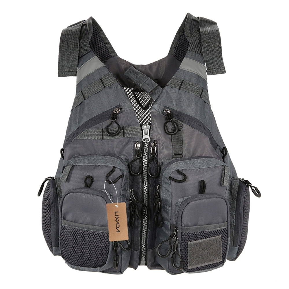 Outdoor Padded Fishing Life Safety Jacket Swimming Sailing Waistcoat Floatation Device L627924