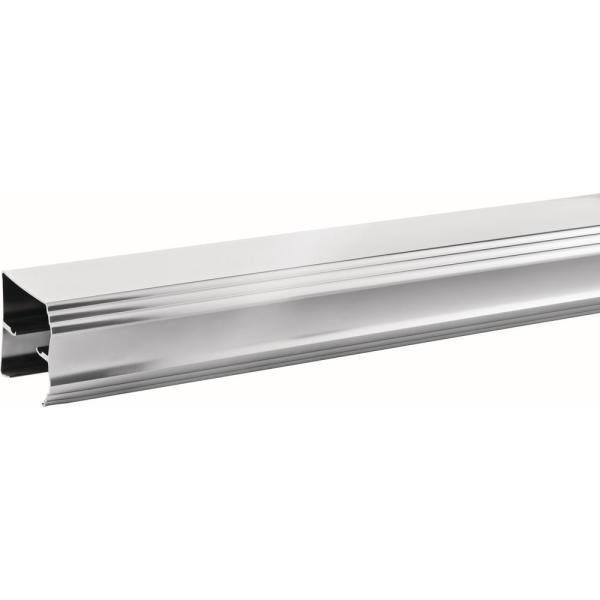 Semi-Frameless Sliding Bathtub Door in Chrome with Tranquility Glass Z231954