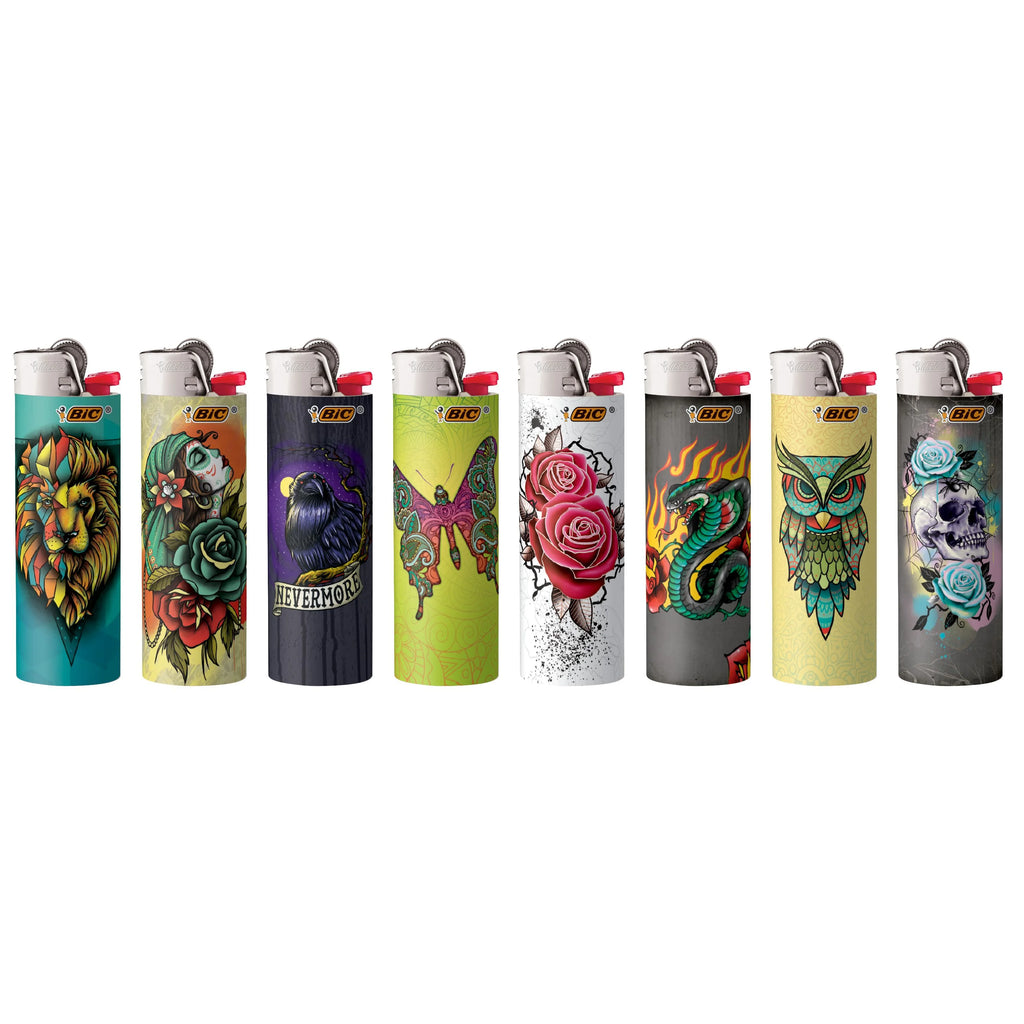 50 Count Assorted Lighter Designs J952