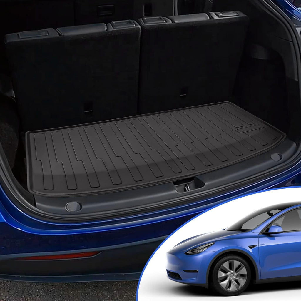 Trunk Mat Floor Mats Cargo Liner for Tesla Model Y 5-Seater H3158