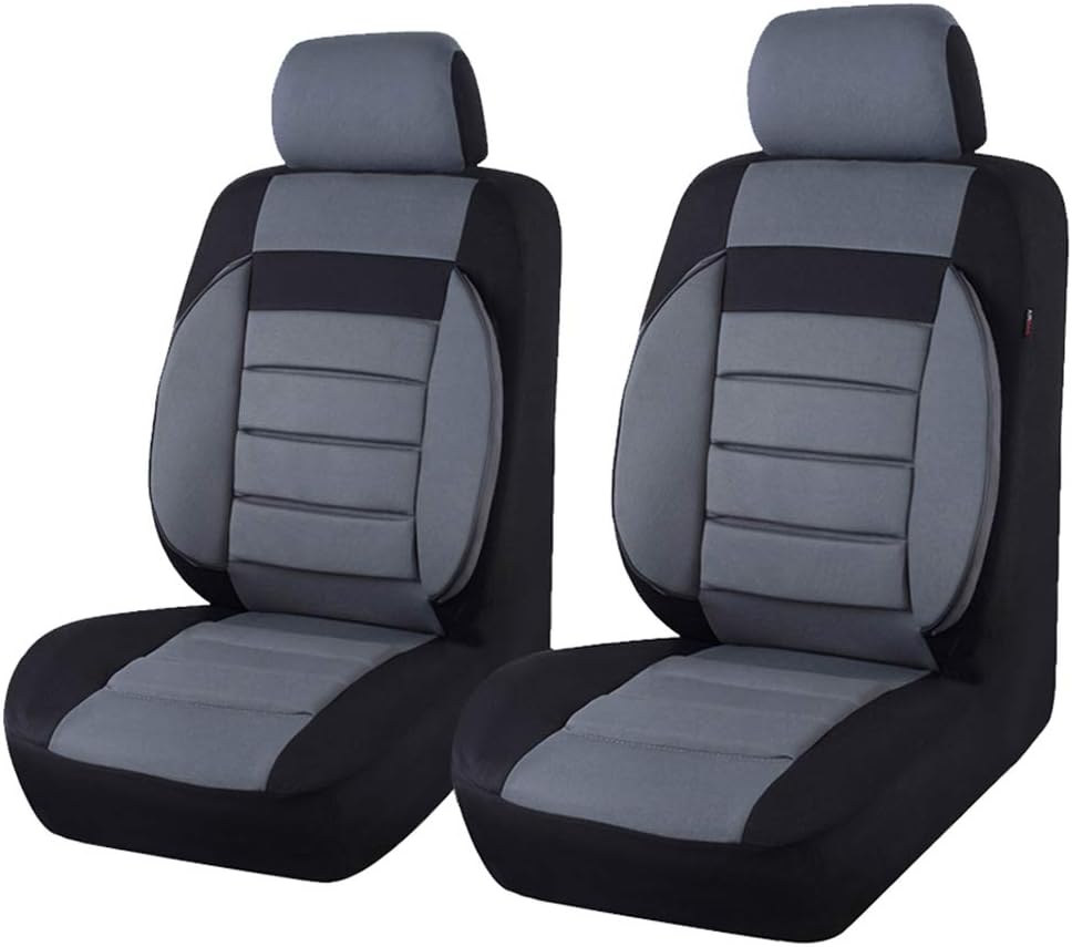 6PCS Black And Blue Car Seat Covers Set L54049