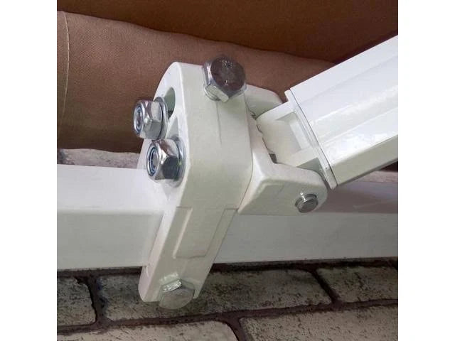 Brown Retractable Patio Awning Canopy A4654
