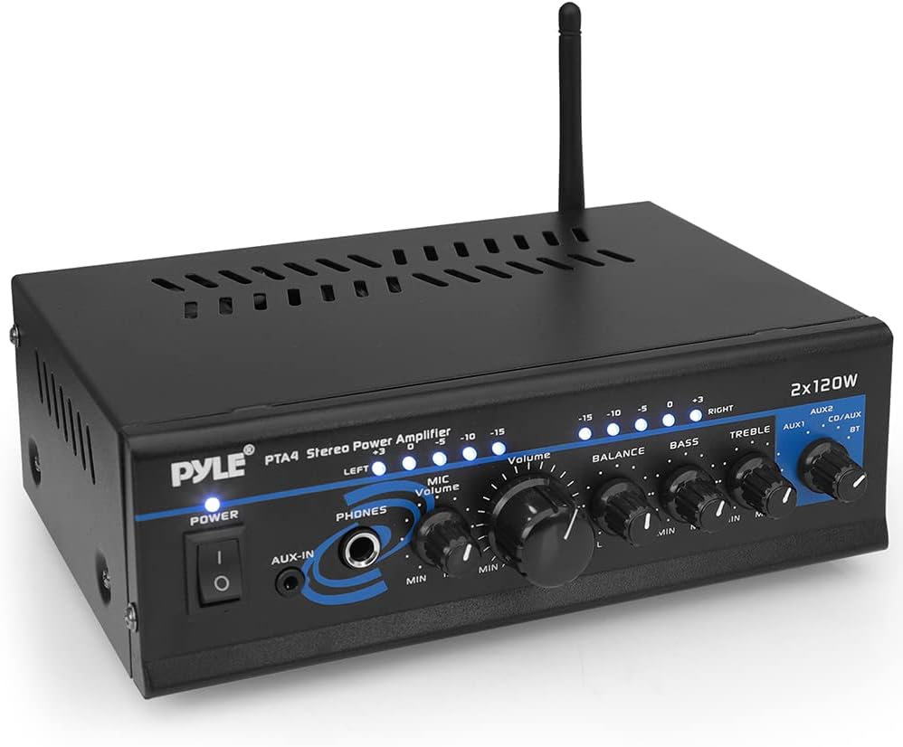 Black UHF Wireless Microphone System, Pack of 2 F40726